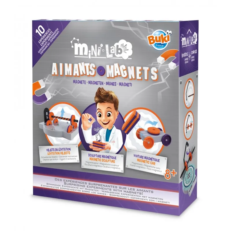 [BU3018] Buki - Mini Lab: Aimants 8+