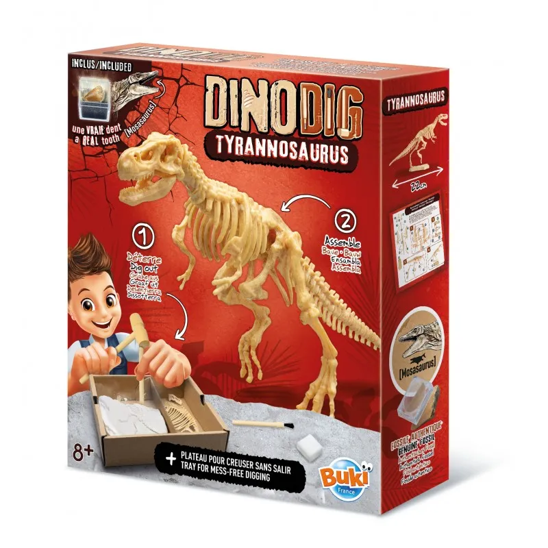 Buki - Dinosaurussen om op te graven 8+