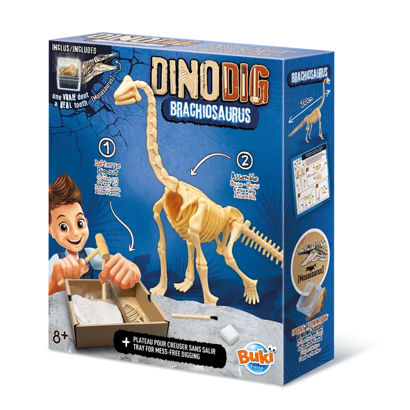 Buki - Dinosaurussen om op te graven 8+
