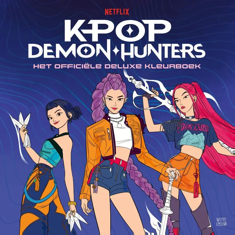 KPop Demon Hunters - Het officiële deluxe kleurboek 8+