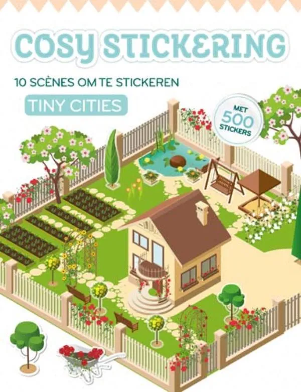Cosy Stickering - Tiny Cities 5+