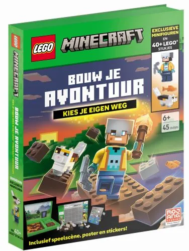 Lego Minecraft - Bouw je eigen avontuur: Kies je eigen weg 6+