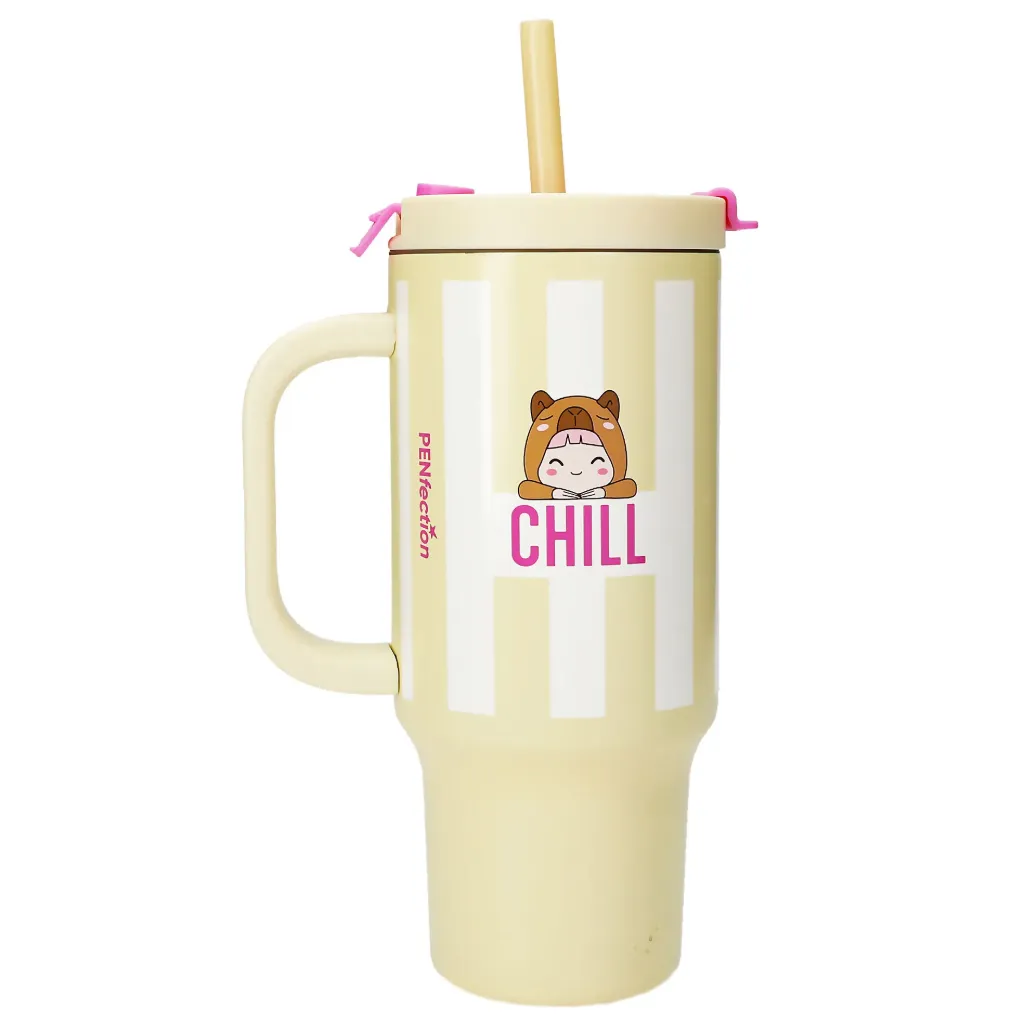 [0014141] PENfection - To Go beker met rietje CHILL