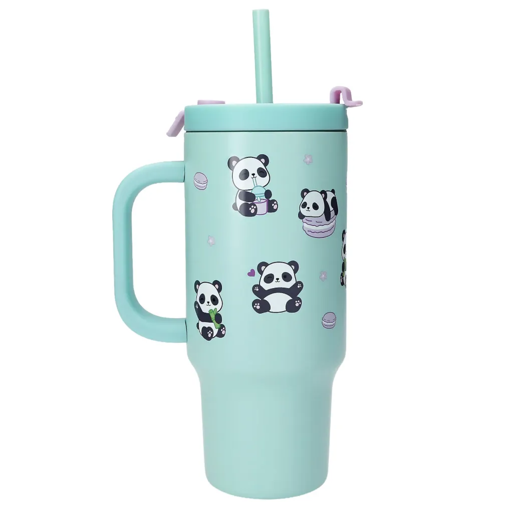 [014142] PENfection - To Go beker met rietje PANDA
