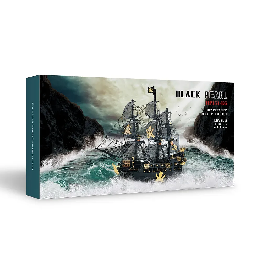 [03939] Piececool - Black Pearl Large 14+