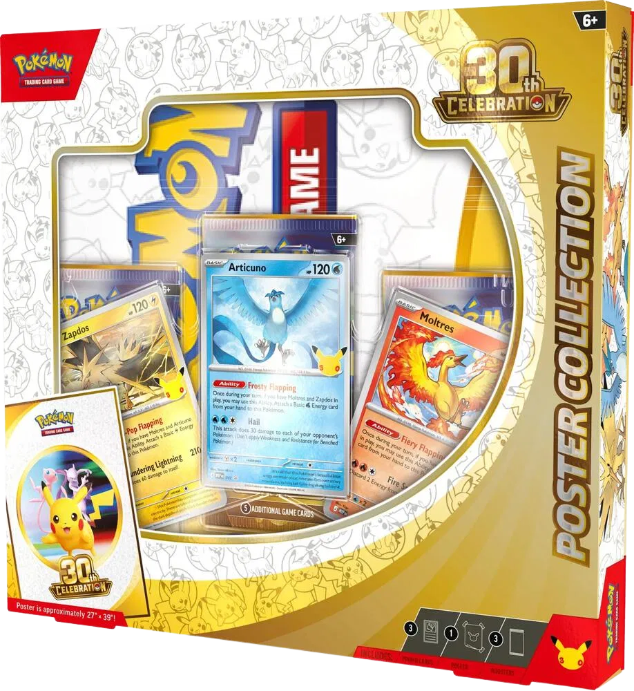 [POK1010467101] Pokémon - 30th Celebration: Poster Collection EN
