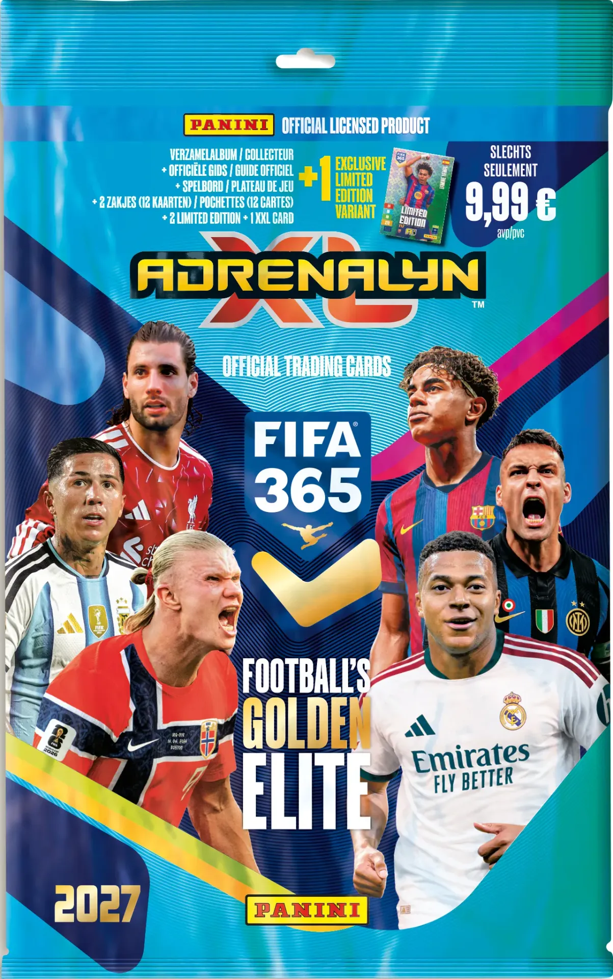 Panini - Fifa 365 Adrenalyn Starterpack NL/FR 2027