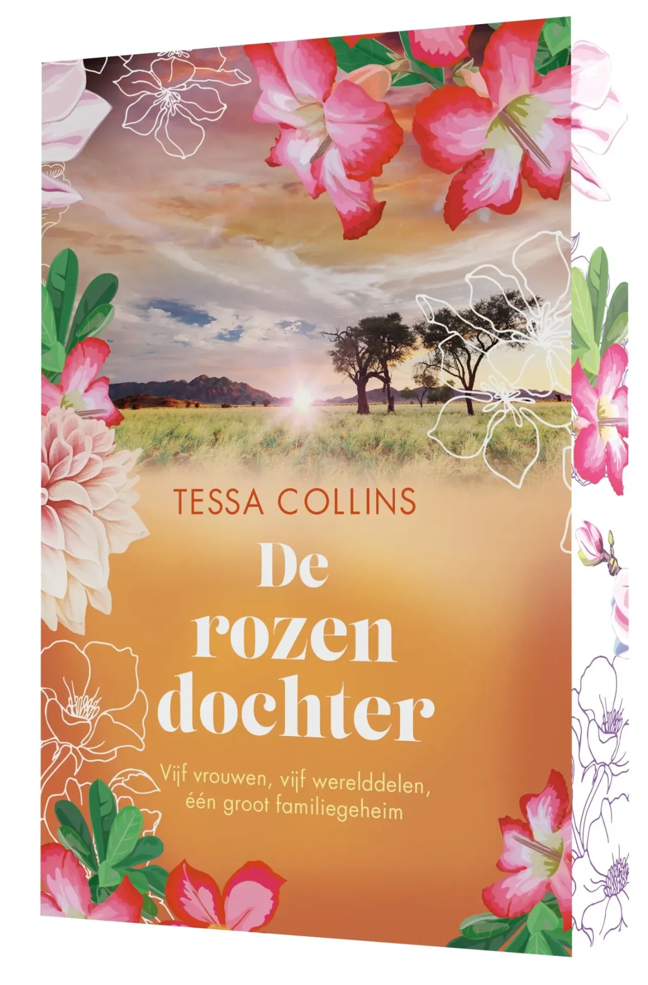 De bloemendochters 5: De rozendochter * Tessa Collins