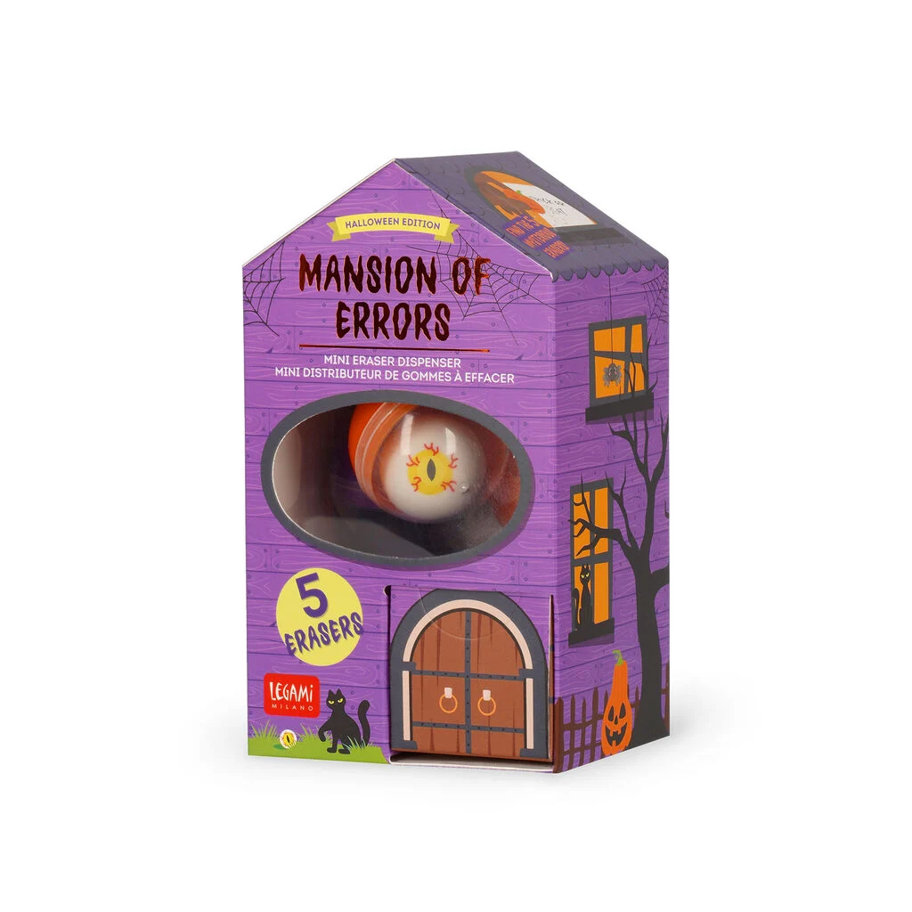Legami - Mansion Of Errors: Distributeur met 5 gommen Halloween