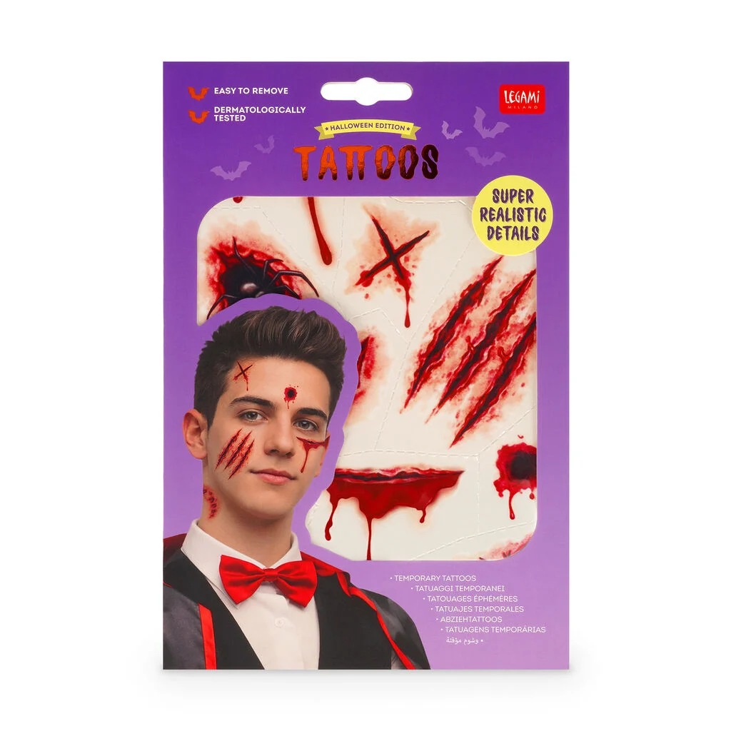 [SFT0001] Legami - Creepy Tattoos Halloween