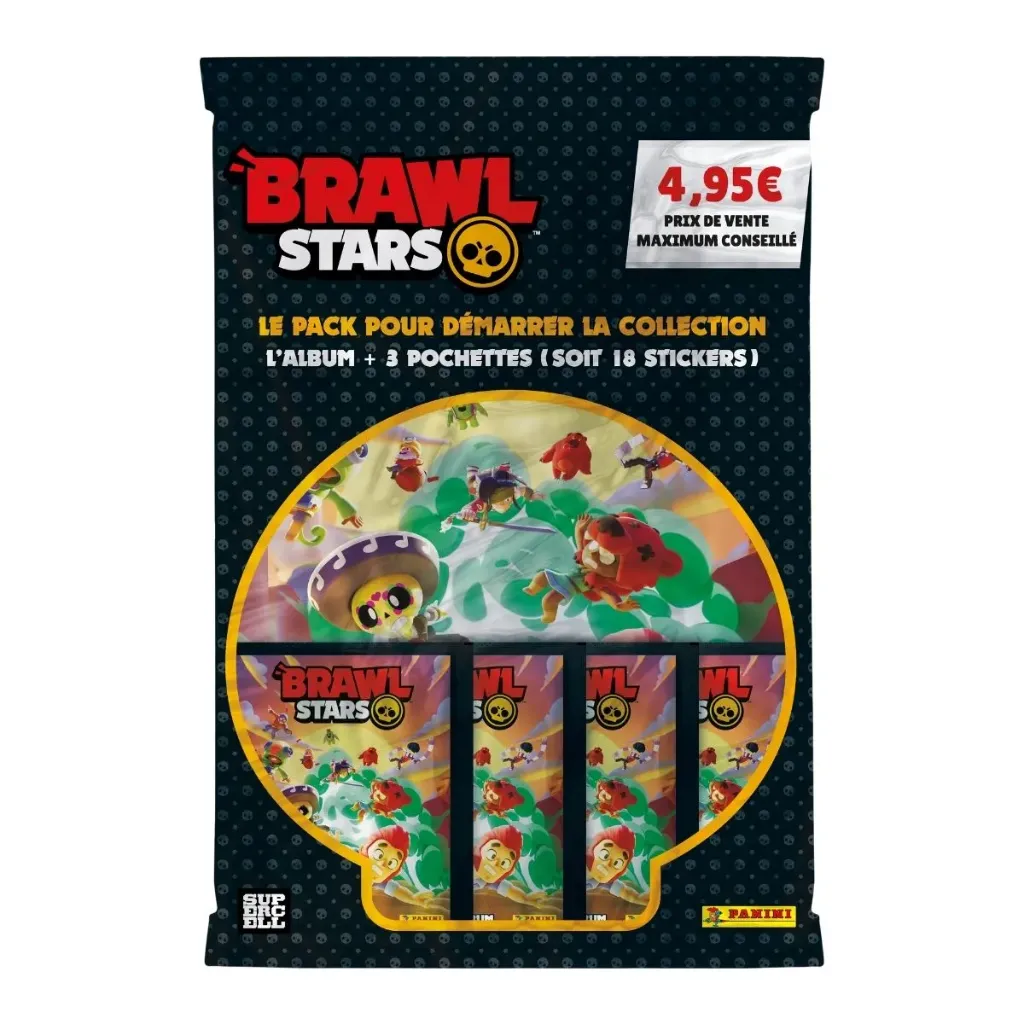 Panini - Brawl Stars Starterpack FR