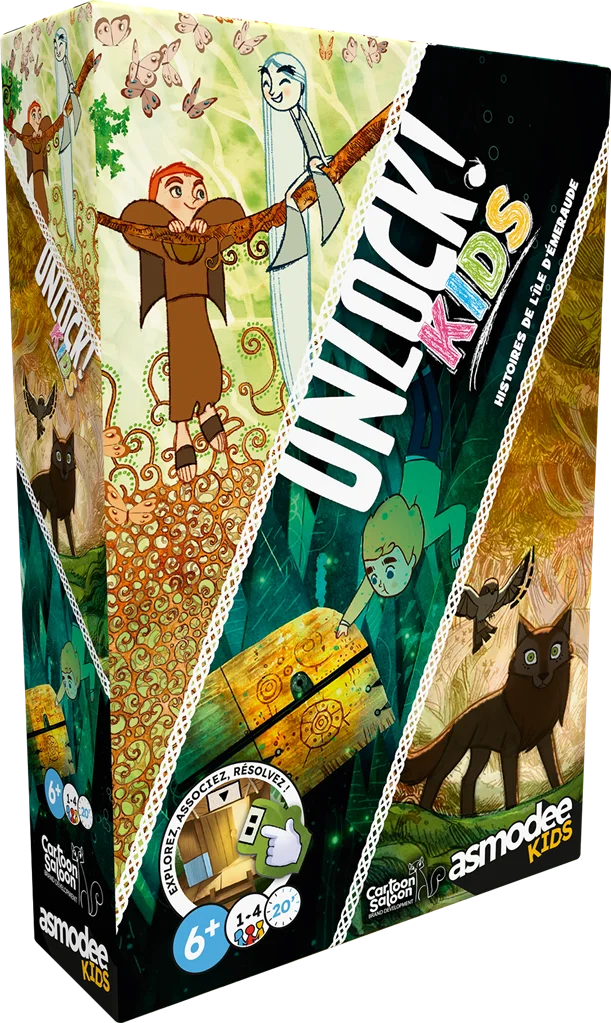 Unlock! Kids - 4: Histoire de l'île d'Emeraude FR 6+