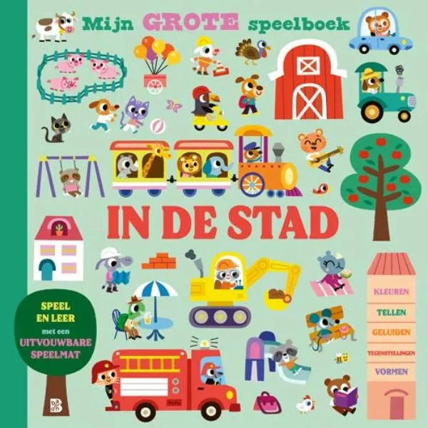 Mijn grote speelboek - In de stad 1+