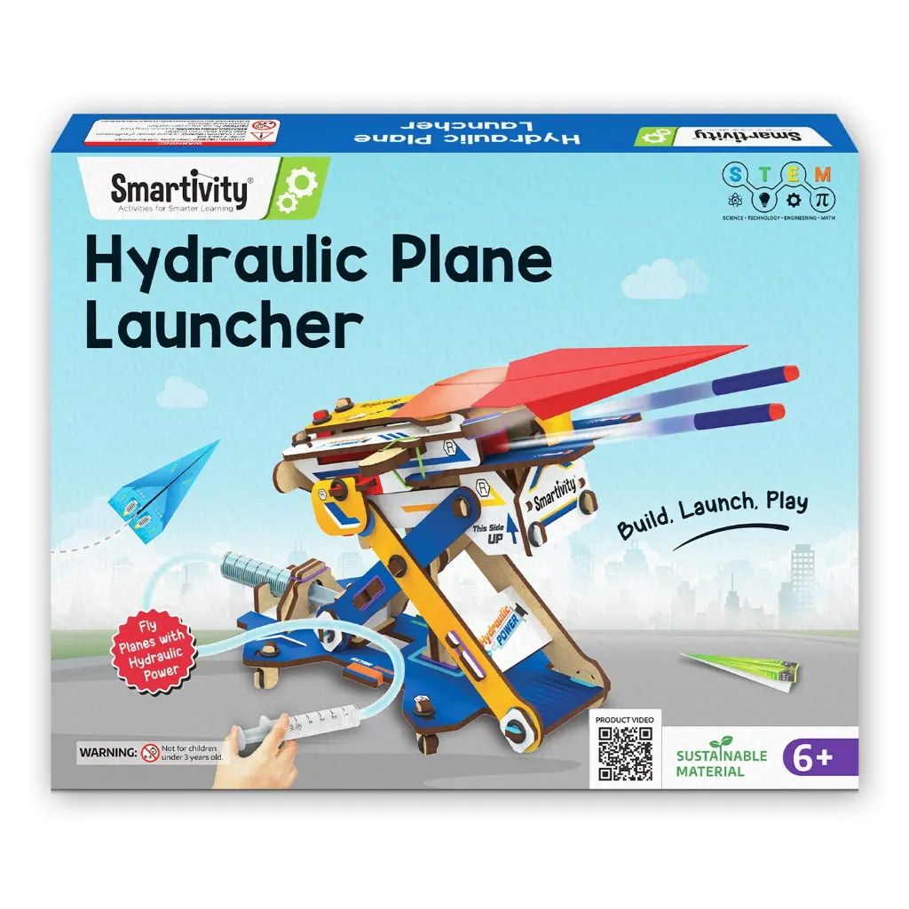 Smartivity - Hydraulic Plane Launcher 6+
