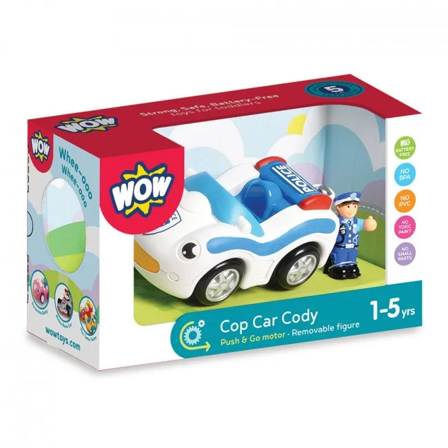 Wow - Cop Car Cody 1-5 jaar