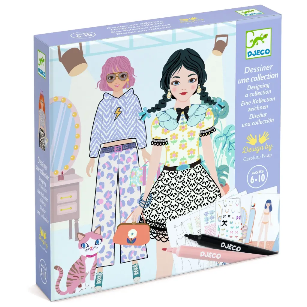 Een collectie tekenen - Trendy
